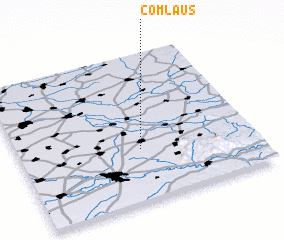 3d view of Comlăuş