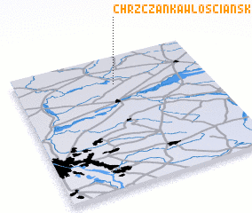 3d view of Chrzczanka Włościański