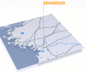 3d view of Krokängen