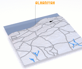 3d view of Al Ḩanīyah