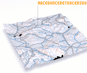 3d view of Maćedonce Retkocersko