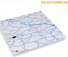 3d view of Wólka Trzemecka