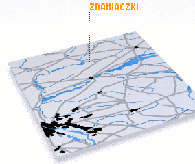 3d view of Znamiaczki