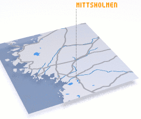 3d view of Mittsholmen