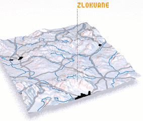 3d view of Zloku°ane