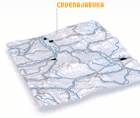 3d view of Crvena Jabuka