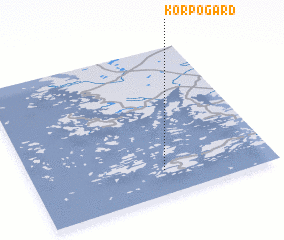 3d view of Korpogård