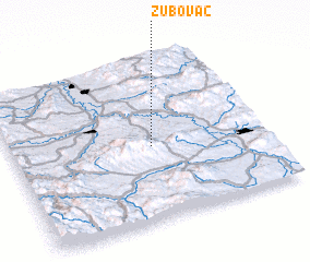 3d view of Zubovac