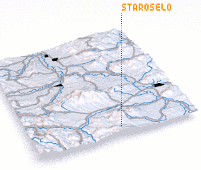 3d view of Staro Selo