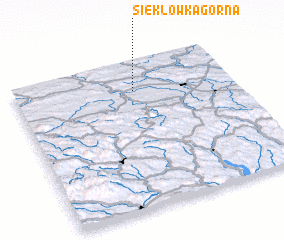 3d view of Sieklówka Górna