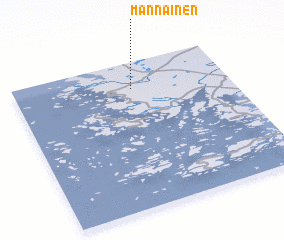 3d view of Männäinen