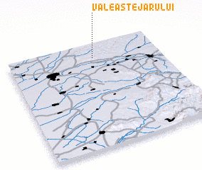 3d view of Valea Stejarului