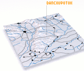 3d view of Dancov Potok