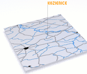 3d view of Kozienice