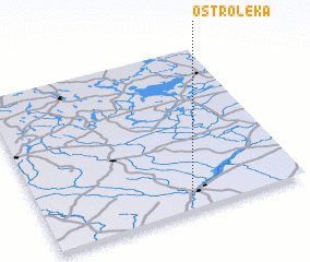 3d view of Ostrołęka