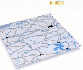 3d view of Dłużec
