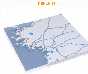 3d view of Maalahti