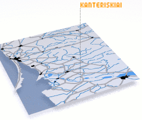 3d view of Kanteriškiai