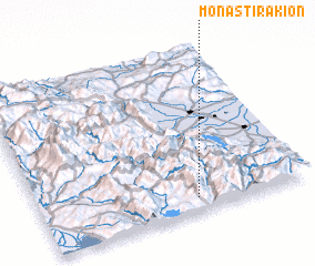 3d view of Monastirákion