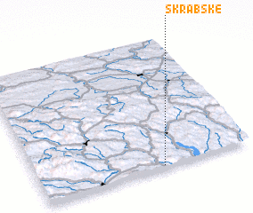 3d view of Skrabské