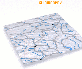 3d view of Glinik Górny