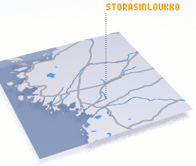 3d view of Storåsinloukko