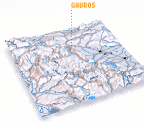 3d view of Gávros