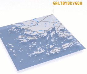 3d view of Galtby Brygga