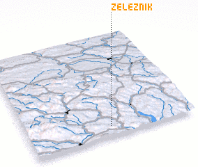 3d view of Železník