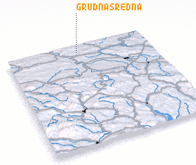 3d view of Grudna Średna