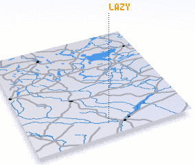 3d view of Łazy