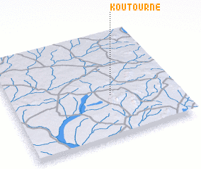 3d view of Koutourné