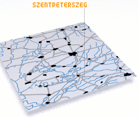 3d view of Szentpéterszeg