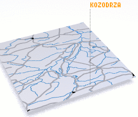 3d view of Kozodrza