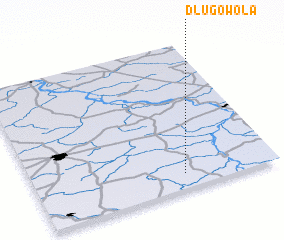 3d view of Długowola