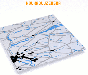 3d view of Wólka Dłużewska