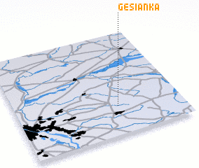 3d view of Gęsianka