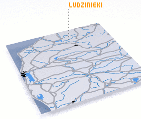 3d view of Ludžinieki