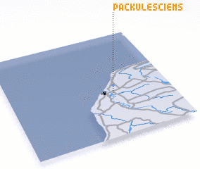 3d view of Packules Ciems