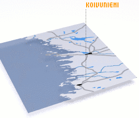 3d view of Koivuniemi