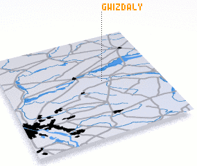 3d view of Gwizdały
