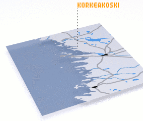 3d view of Korkeakoski