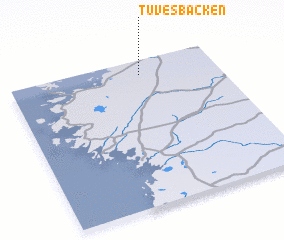 3d view of Tuvesbacken