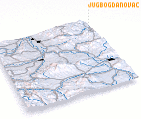 3d view of Jug-Bogdanovac