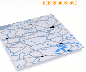 3d view of Berezhkovskoye