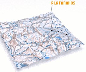 3d view of Platanákos