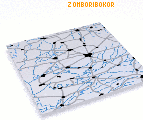 3d view of Zomboribokor