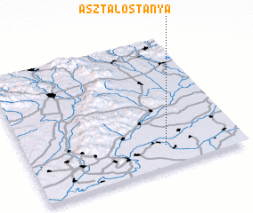 3d view of Asztalostanya