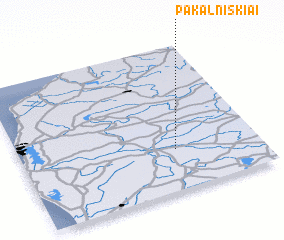 3d view of Pakalniškiai