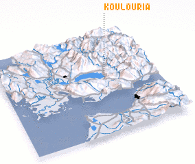 3d view of Kouloúria